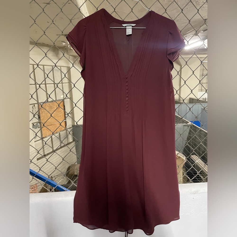 H&M Deep Red Dress - Picture 2 of 5